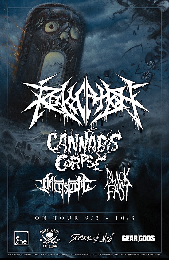 revocation tour poster