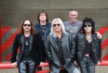 Scottish hard rock band Heavy Pettin featuring Stephen 'Hamie' Hayman, promoting their new album and reunion tour.