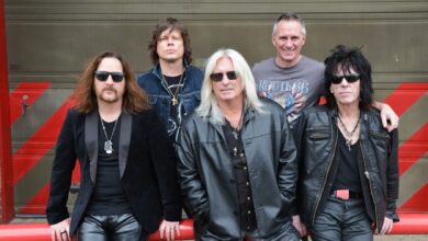 Scottish hard rock band Heavy Pettin featuring Stephen 'Hamie' Hayman, promoting their new album and reunion tour.