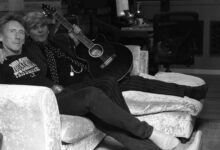 Thirsty Quireboys - Chris and Spike in the studio